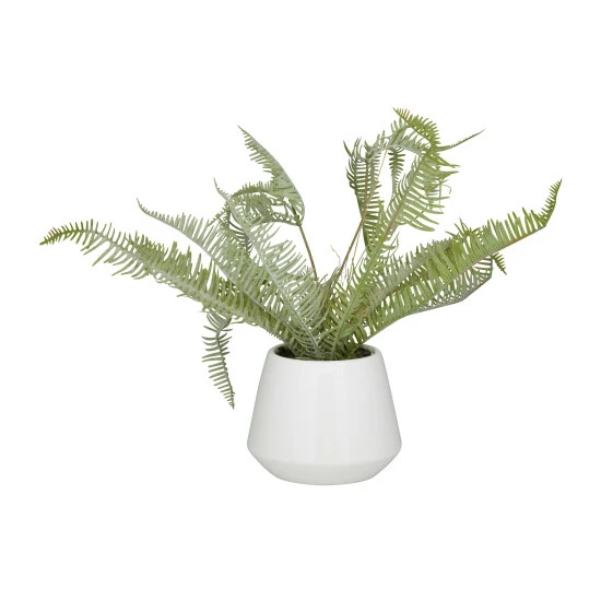 Flash Sale 👍 Studio 350 White Ceramic Contemporary Artificial Foliage 👍 - Image 6