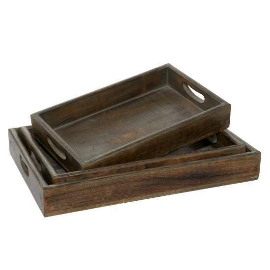 Best reviews of 🔔 Studio 350 Wood Farmhouse Tray (Set Of 3) 🤩 - Image 2
