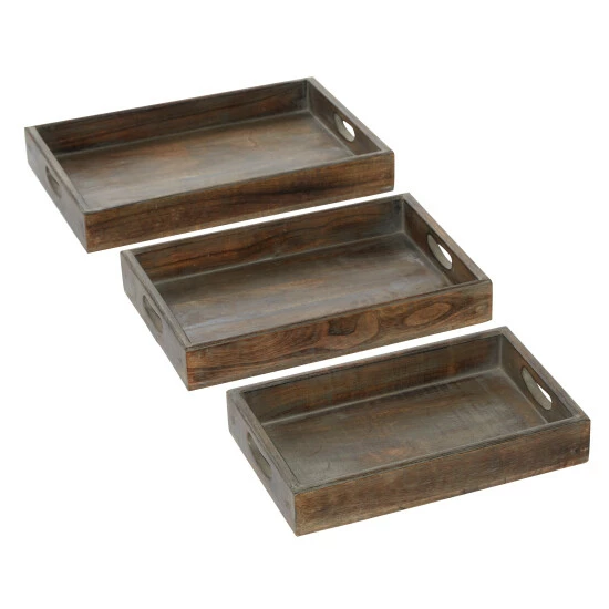 Best reviews of 🔔 Studio 350 Wood Farmhouse Tray (Set Of 3) 🤩 - Image 3