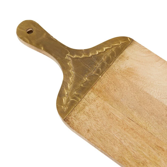 Deals 🤩 Studio 350 Brown Wood Natural Decorative Cutting Board 1 X 23 X 8 - 23 X 8 X 1 🥰 - Image 4