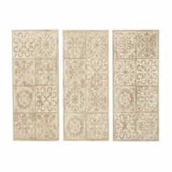 Flash Sale ⌛ Studio 350 White Fir Farmhouse Wall Decor Ornamental (Set Of 3) 🎁