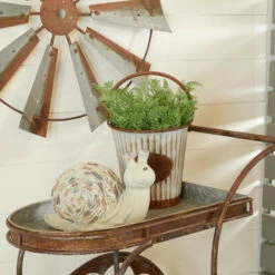 Budget 😍 Studio 350 Polystone Farmhouse Garden Sculpture Grey - Frog ⭐