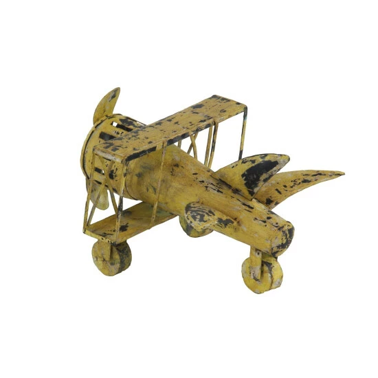 Coupon ⭐ Studio 350 Yellow Metal Vintage Sculpture, 8 X 13 X 9 😉 - Image 2