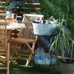 Flash Sale 🔥 Studio 350 Grey Metal Contemporary Wine Holder 34 X 19 X 19 - 19 X 19 X 34Round ✨