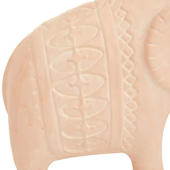 Buy 😍 Studio 350 Pink Ceramic Modern Farmhouse Sculpture Set Of 2 - 10 X 4 X 10 And 9 X 4 X 8 😉 - Image 5