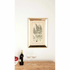 Hot Sale 🔥 Modern 28 X 19 Inch Leaf-Designed Framed Wall Plaque By Studio 350 ✨