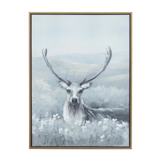 Budget ⭐ Studio 350 Grey Polystone Modern Farmhouse Framed Wall Art 🎁 - Image 2