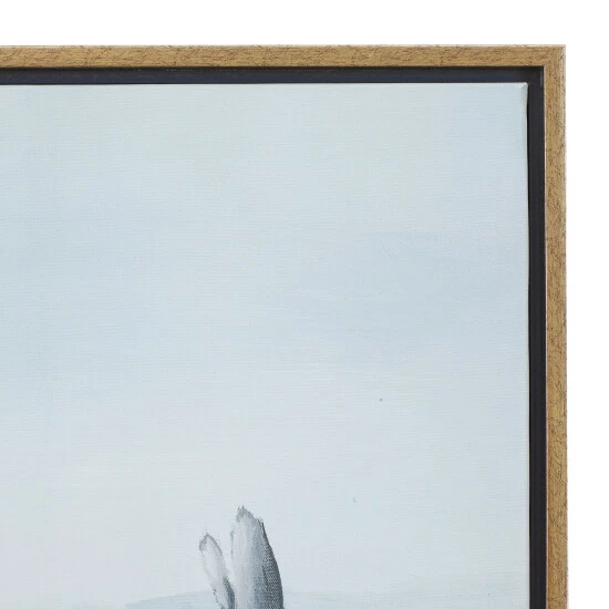 Budget ⭐ Studio 350 Grey Polystone Modern Farmhouse Framed Wall Art 🎁 - Image 4