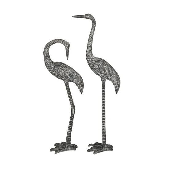 Top 10 ✔️ Studio 350 Dark Grey Aluminum Traditional Garden Sculpture (Set Of 2) - 7 X 8 X 31 🌟 - Image 2