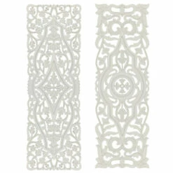 Promo 🌟 Studio 350 White Wood Farmhouse Wall Decor Abstract (Set Of 2) ✨