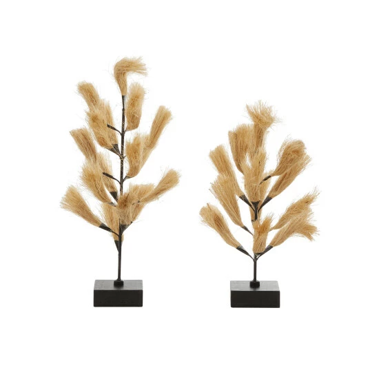 Best Pirce ⭐ Studio 350 Brown Wood Coastal Sculpture Nature (Set Of 2) - 10 X 10 X 20 And 11 X 11 X 16 😉 - Image 3