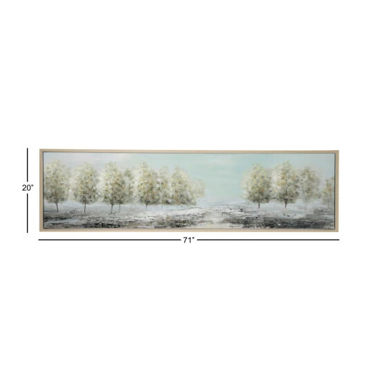 Best Sale ๐ Studio 350 Green Polystone Traditional Framed Wall Art Nature 20 X 71 X 2 - 71 X 2 X 20 ๐ - Image 6