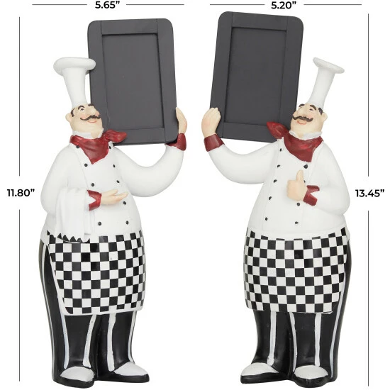 Discount ❤️ Studio 350 White Polystone Traditional Decorative Sign (Set Of 2) - S/2 12", 13"H ⌛ - Image 6