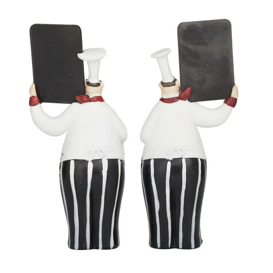 Discount ❤️ Studio 350 White Polystone Traditional Decorative Sign (Set Of 2) - S/2 12", 13"H ⌛ - Image 7