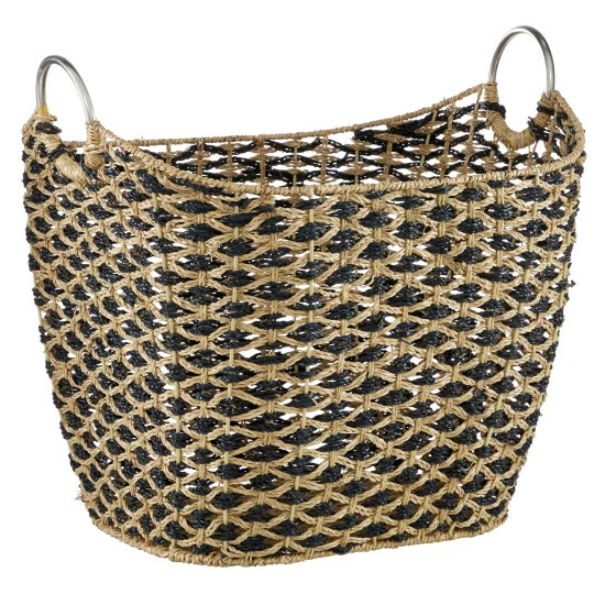 Wholesale ๐ Studio 350 Brown Seagrass Bohemian Storage Basket 18 X 21 X 18 - 21 X 18 X 18 ๐ - Image 2