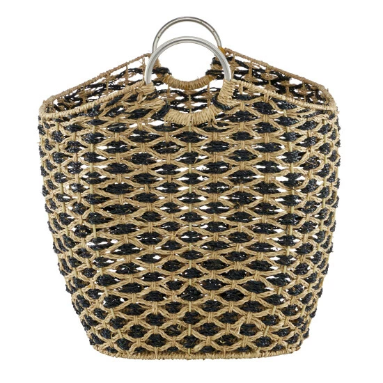 Wholesale ๐ Studio 350 Brown Seagrass Bohemian Storage Basket 18 X 21 X 18 - 21 X 18 X 18 ๐ - Image 3