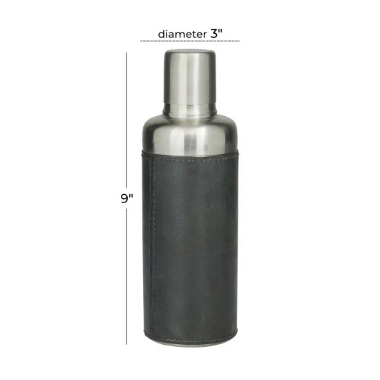 Top 10 🎉 Studio 350 Stainless Steel Modern Cocktail Shaker - 3 X 3 X 9 Red/silver 😍 - Image 5