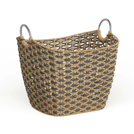 Wholesale ๐ Studio 350 Brown Seagrass Bohemian Storage Basket 18 X 21 X 18 - 21 X 18 X 18 ๐ - Image 7