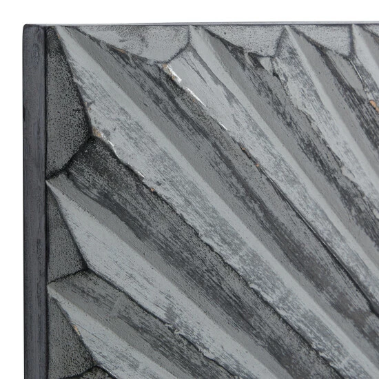 New π Studio 350 Grey MDF Contemporary Wall Decor Abstract 36 X 36 X 2 π - Image 3