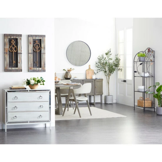 Outlet ⭐ Studio 350 Glass Cloche With White And Grey Terrazzo Stand - 12 X 12 X 12Round 😀 - Image 7