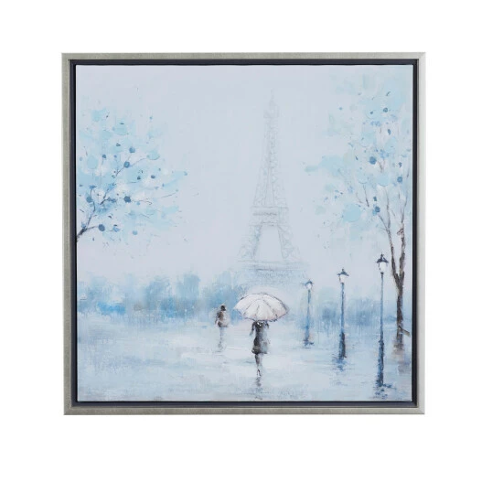 Coupon โค๏ธ Studio 350 Blue Polystone Transitional Framed Wall Art ๐ - Image 2
