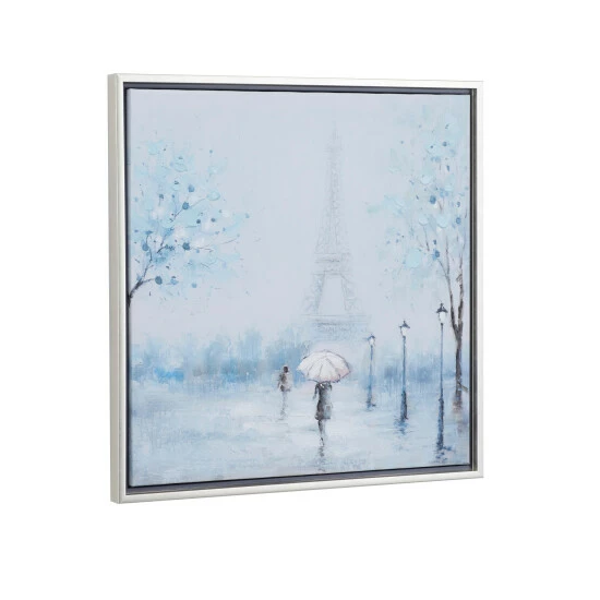 Coupon โค๏ธ Studio 350 Blue Polystone Transitional Framed Wall Art ๐ - Image 3