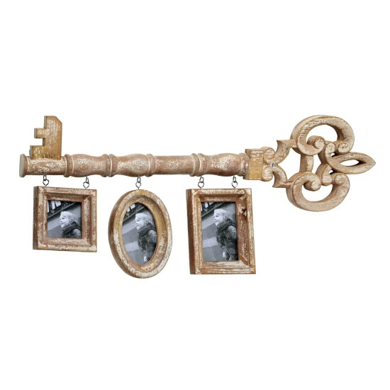 Outlet ๐ Studio 350 Brown Fir Vintage Wall Photo Frame Family 14 X 33 X 1 ๐