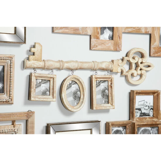 Outlet ๐ Studio 350 Brown Fir Vintage Wall Photo Frame Family 14 X 33 X 1 ๐ - Image 2