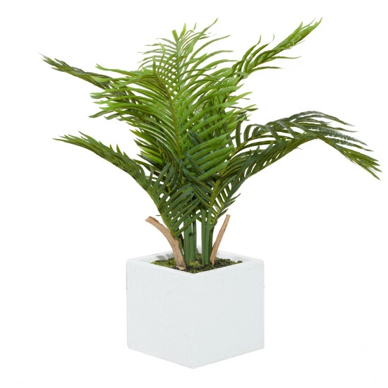 Hot Sale ๐ Studio 350 White Fiberglass Contemporary Artificial Foliage - 28"L X 40"W X 33"H ๐ - Image 3