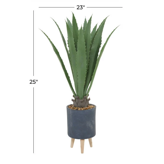 Brand new 😍 Studio 350 Blue Polyethylene Modern Artificial Foliage - 23"L X 23"W X 25"H ✔️ - Image 7