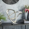 Top 10 😀 Studio 350 Silver Aluminum Modern Sculpture 13 X 14 X 6 - 14 X 6 X 13 🤩