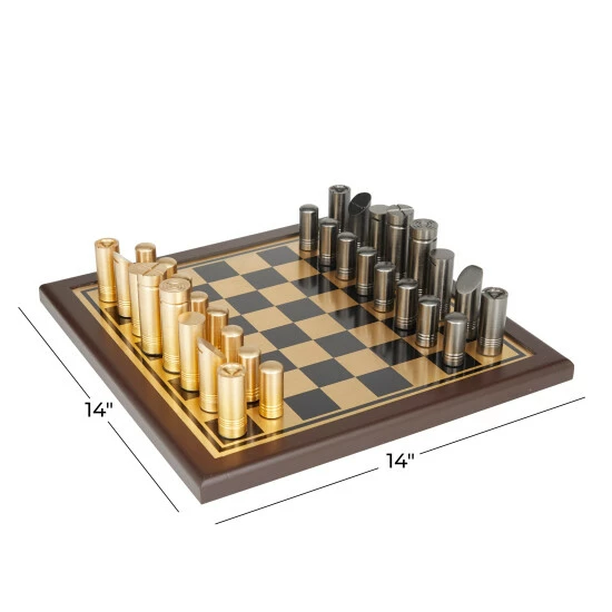 Cheap 🎁 Studio 350 Gold Aluminum Glam Game Set - 14"W, 4"H 🥰 - Image 3