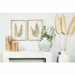 Cheapest 🥰 Studio 350 Brown Wood Vintage Framed Wall Art (Set Of 2) - 19 X 2 X 26 😀