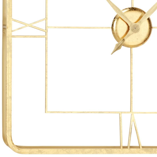 Outlet π Studio 350 Gold Iron Glam Wall Clock No Theme 36 X 36 X 3 - 36 X 3 X 36 π - Image 4