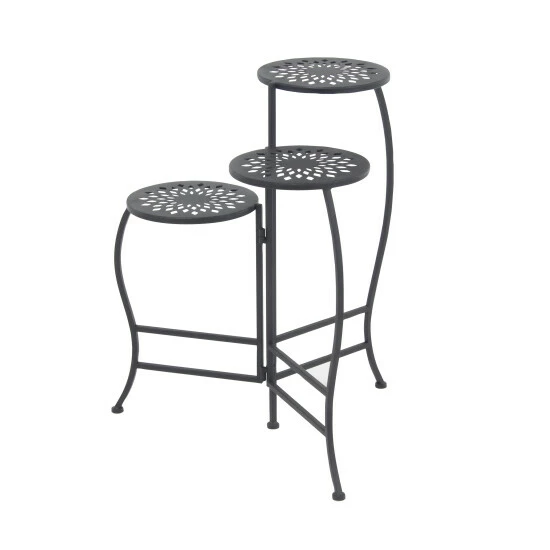 Wholesale ๐ Studio 350 Iron Traditional Plantstand 24 X 20 X 15 - 20 X 15 X 24 White โจ - Image 3