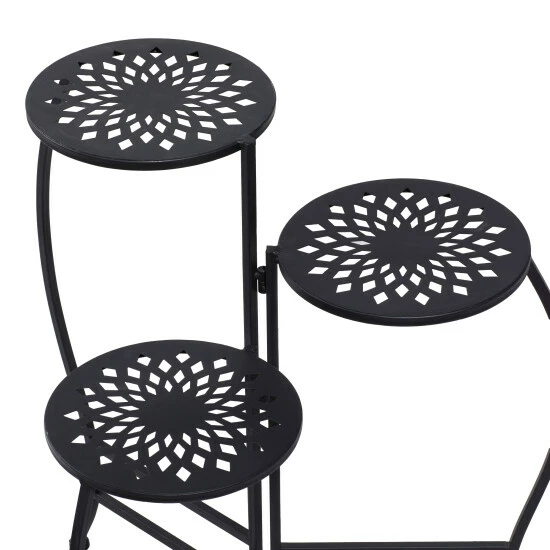 Wholesale ๐ Studio 350 Iron Traditional Plantstand 24 X 20 X 15 - 20 X 15 X 24 White โจ - Image 8