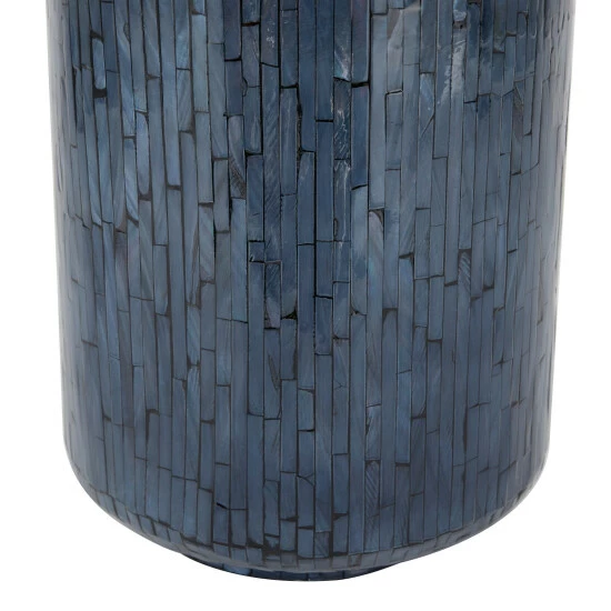 Cheapest 🛒 Studio 350 Blue Shell Contemporary Vase 🔥 - Image 5