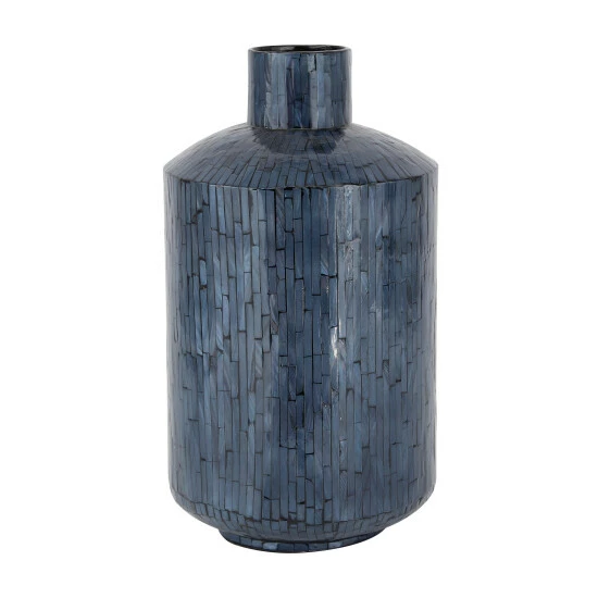 Cheapest 🛒 Studio 350 Blue Shell Contemporary Vase 🔥 - Image 6