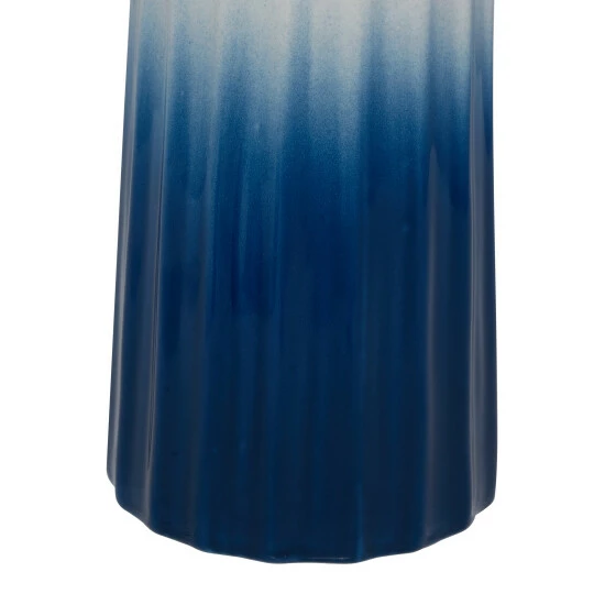 Best Sale π Studio 350 Blue Dolomite Coastal Vase (Set Of 2) - 6 X 6 X 16 π - Image 6