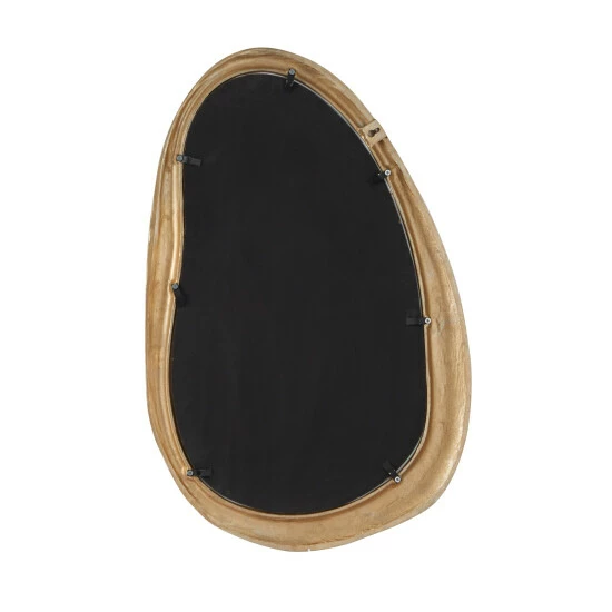 Promo 🌟 Studio 350 Aluminum Contemporary Oval Wall Mirror Gold 🥰 - Image 5
