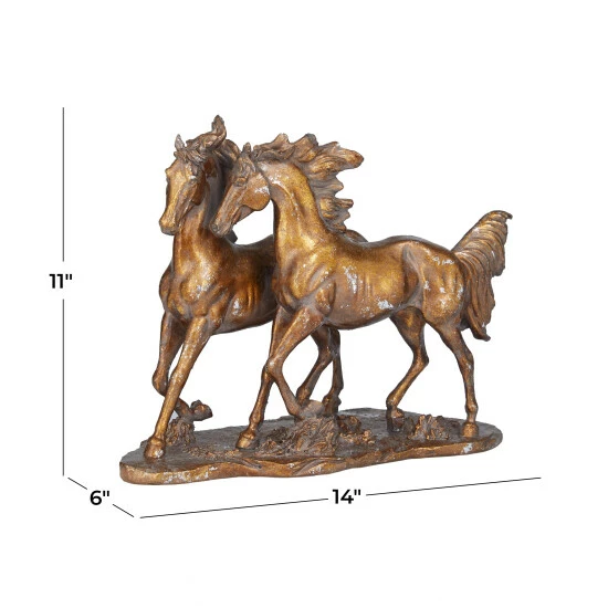 Flash Sale 🌟 Studio 350 Bronze Metal Traditional Sculpture - 14"L X 6"W X 11"H 😉 - Image 7
