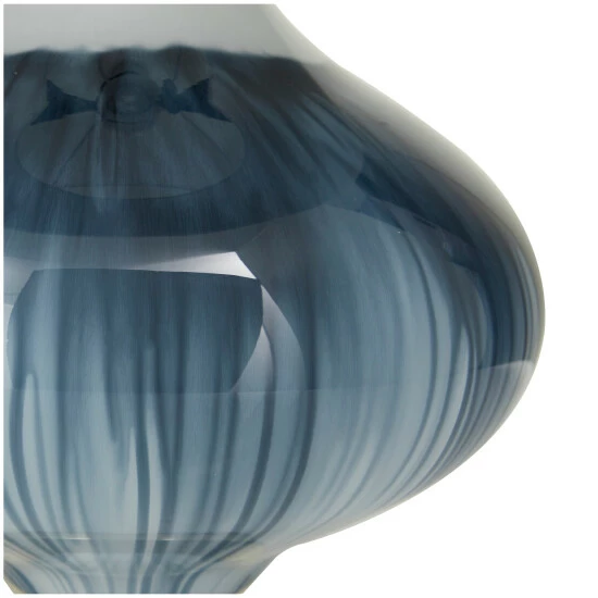 Flash Sale ๐ Studio 350 Blue Glass Modern Table Lamp - 14 X 14 X 24 โญ - Image 4
