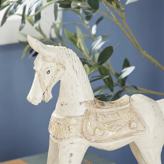 Flash Sale ๐ Studio 350 Light Brown Albizia Wood Vintage Sculpture Horse 15 X 14 X 4 - 14 X 4 X 15 ๐คฉ - Image 6