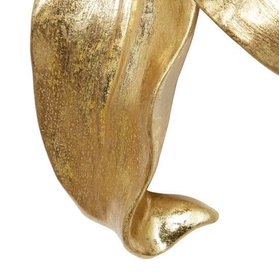 Cheap 👍 Studio 350 Polystone Contemporary Wall Decor (Set Of 3) Gold 🎉 - Image 4