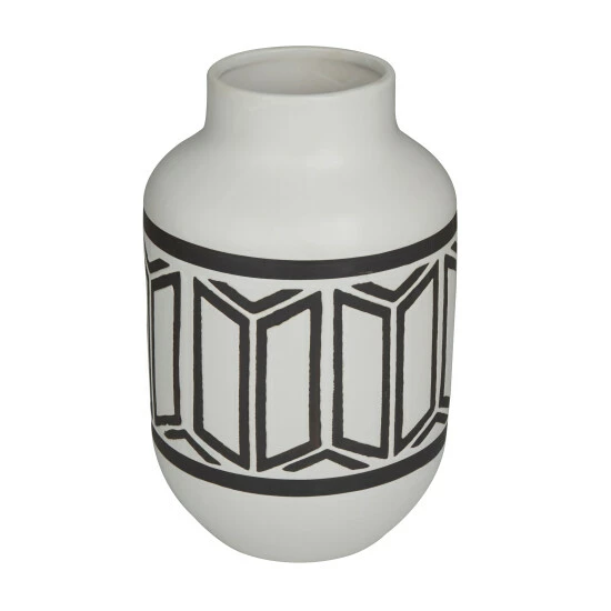 Flash Sale 🥰 Studio 350 White Porcelain Transitional Vase - 7 X 7 X 12 🔥 - Image 3
