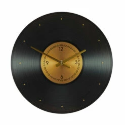 Brand new 🔔 Studio 350 Black Glass Eclectic Wall Clock - 20 X 2 X 20 ❤️