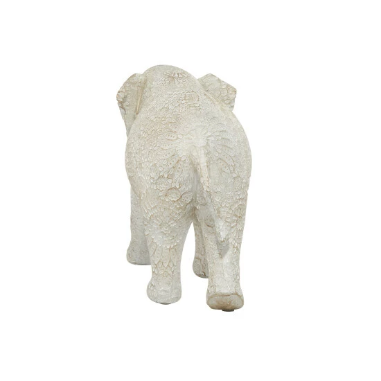 Discount โจ Studio 350 White Polystone Eclectic Elephant Sculpture - 5 X 14 X 9 ๐งจ - Image 8
