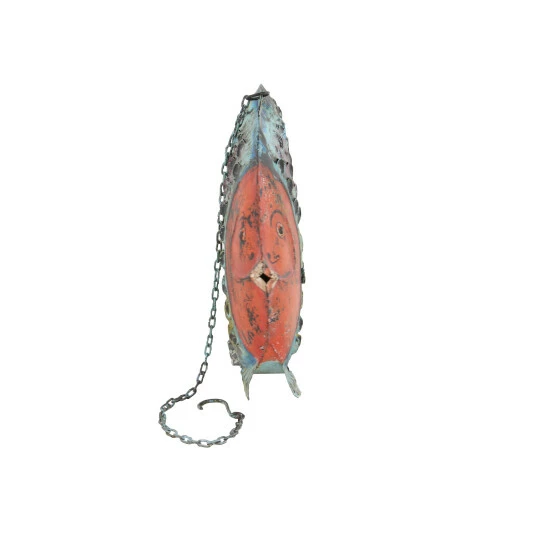 New ๐ Studio 350 Multi Iron Vintage Sculpture Fish 18 X 25 X 4 - 25 X 4 X 18 โ๏ธ - Image 4