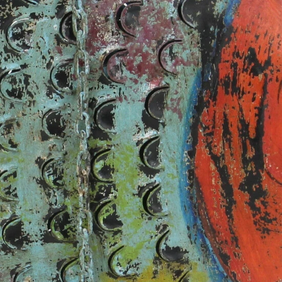 New ๐ Studio 350 Multi Iron Vintage Sculpture Fish 18 X 25 X 4 - 25 X 4 X 18 โ๏ธ - Image 6