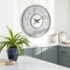 Cheap 🥰 Studio 350 Grey Resin Farmhouse Wall Clock Traditional 30 X 30 X 2 ✨